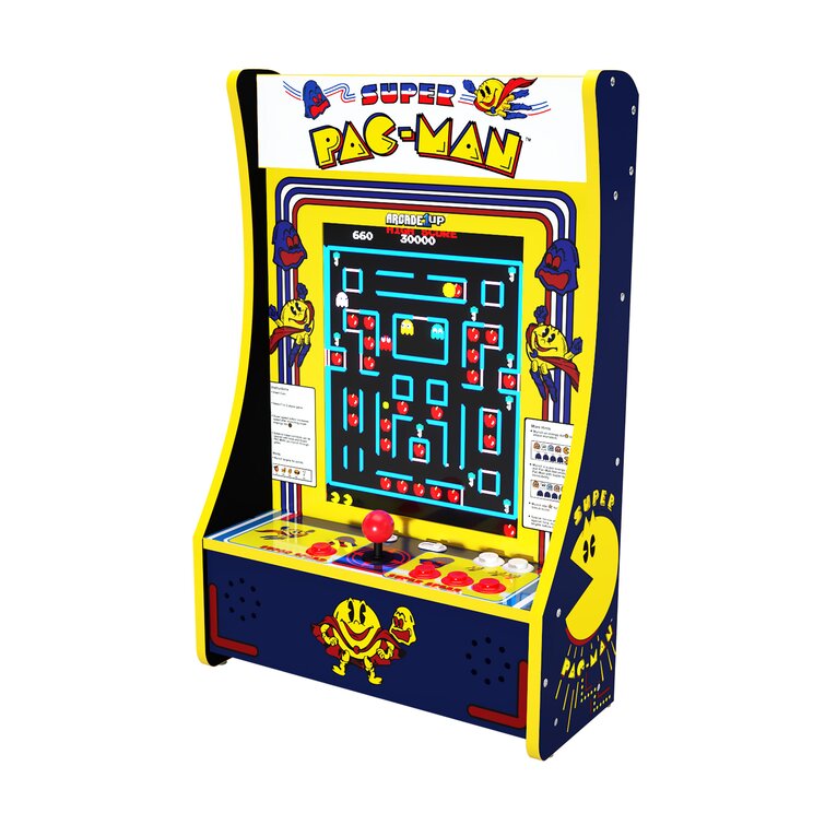 Arcade1up SUPER PACMAN 10 Games In 1 PARTYCADE